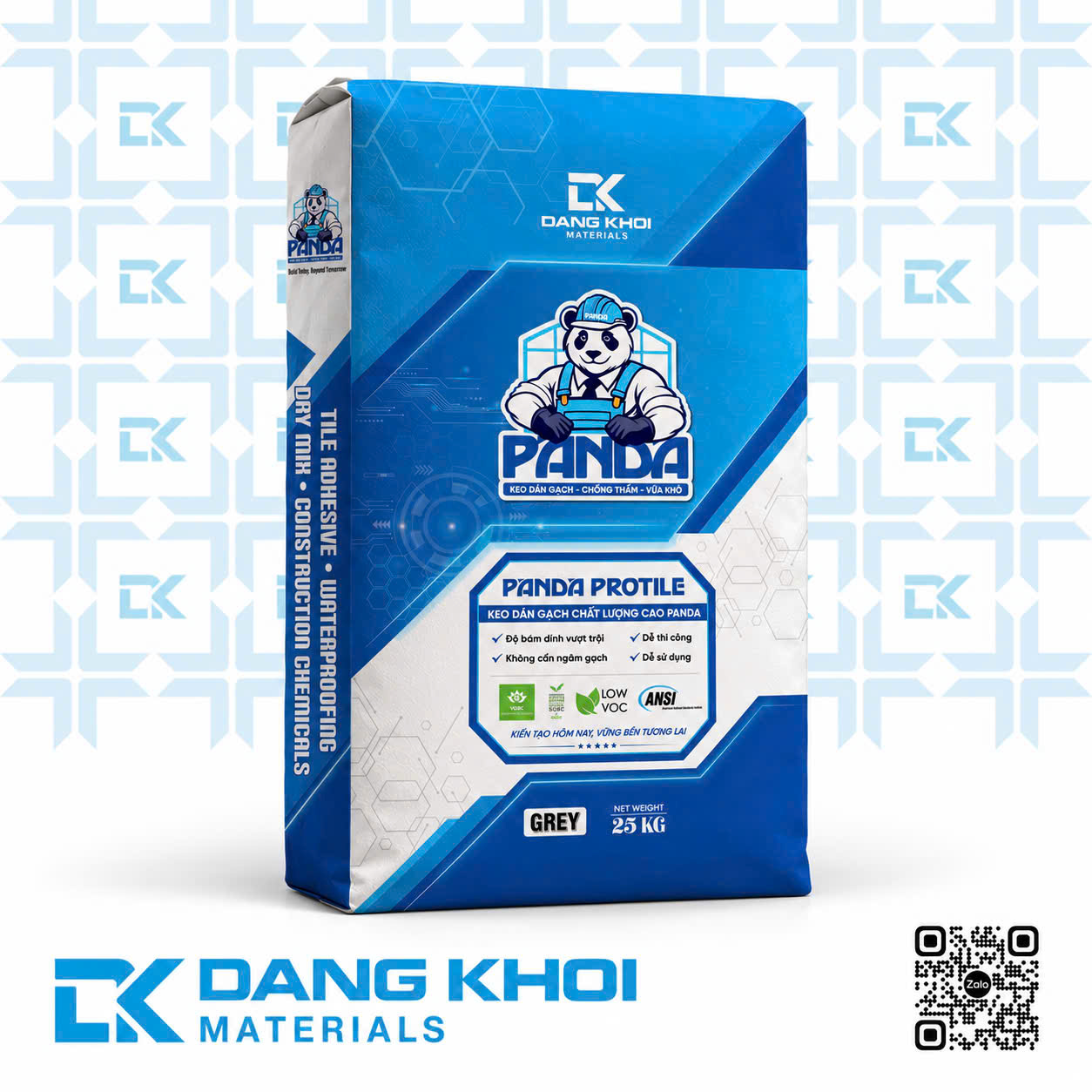 Keo dán gạch Panda Protile